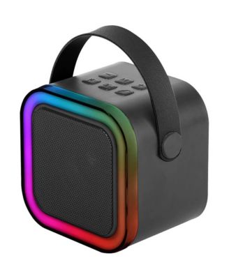 Mini Bluetooth RGB Speaker – Wireless Microphone