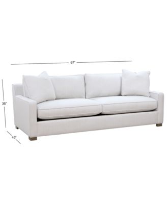Stacia 97" Fabric Deep Seated Sofa