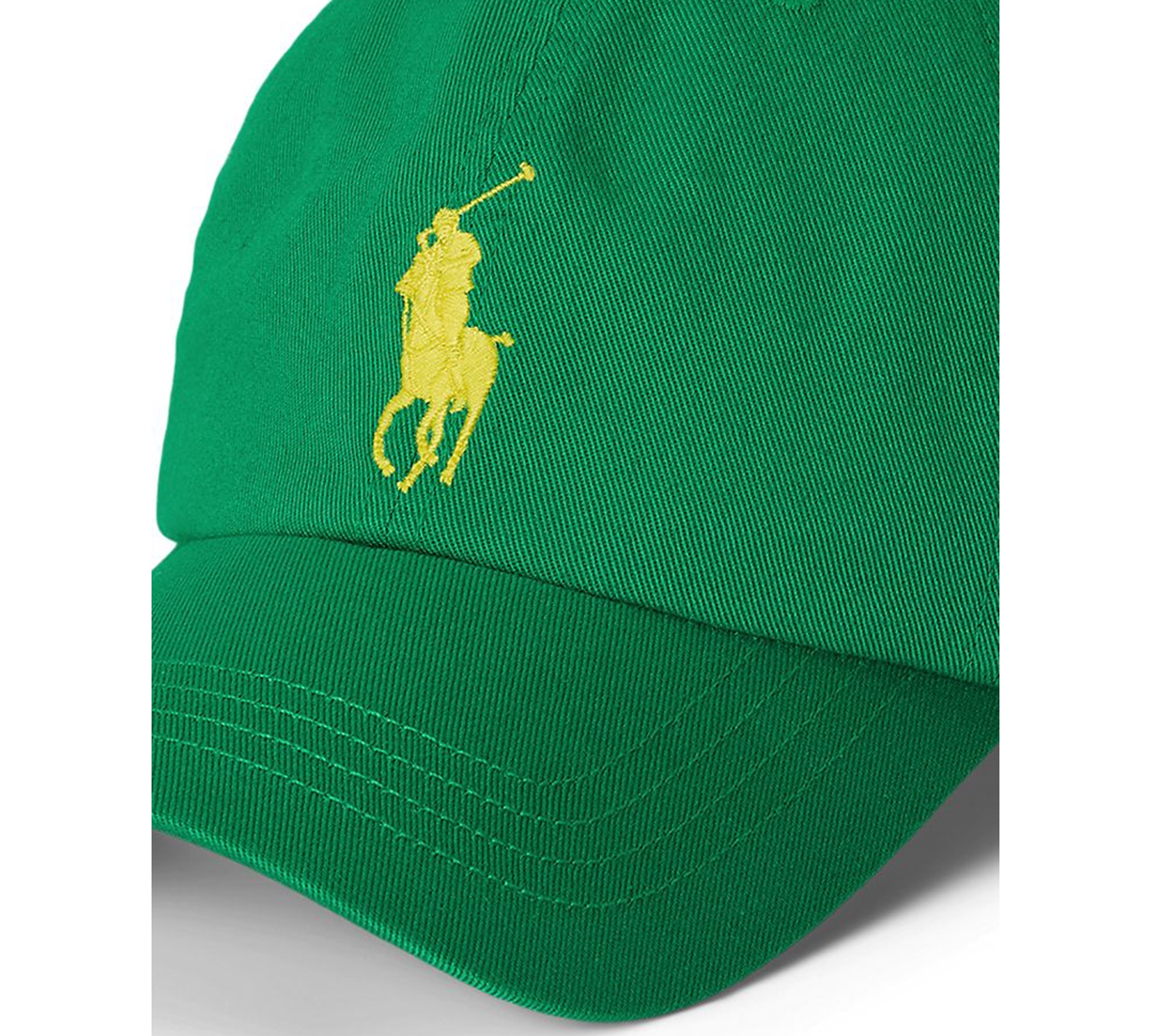 Polo Ralph Lauren Boys 2-7 Big Pony Cotton Twill Ball Cap In Green
