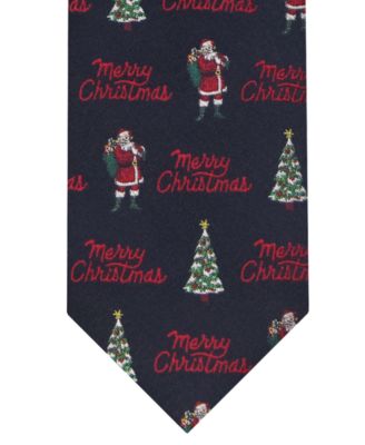 Men's Christmas Santa Slim Tie