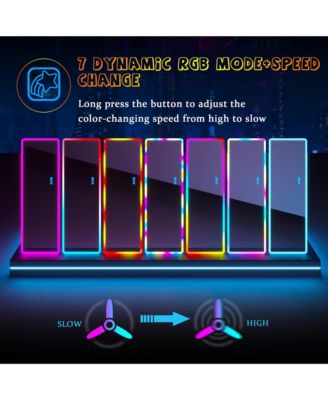 RGB LED Full-Length Mirror with Adjustable Ambient Light
