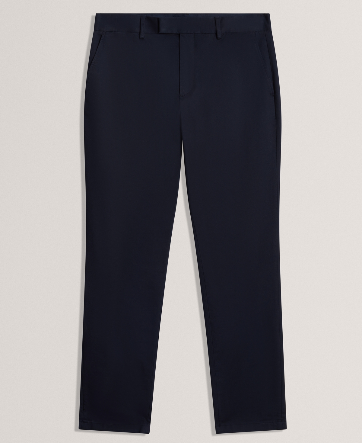 Ted Baker Howeton Slim Stretch Cotton Chino Pant In Black