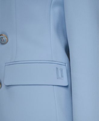 Women's Long One-Button Blazer Jacket