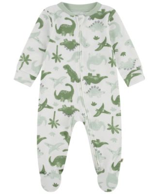 Huggies - Baby Boys Printed Full-Zip Footed Long-Sleeve Coverall