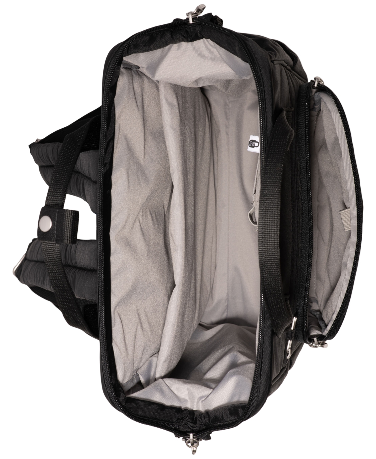 Baggallini Securtex Anti-theft Windsor Backpack In Black