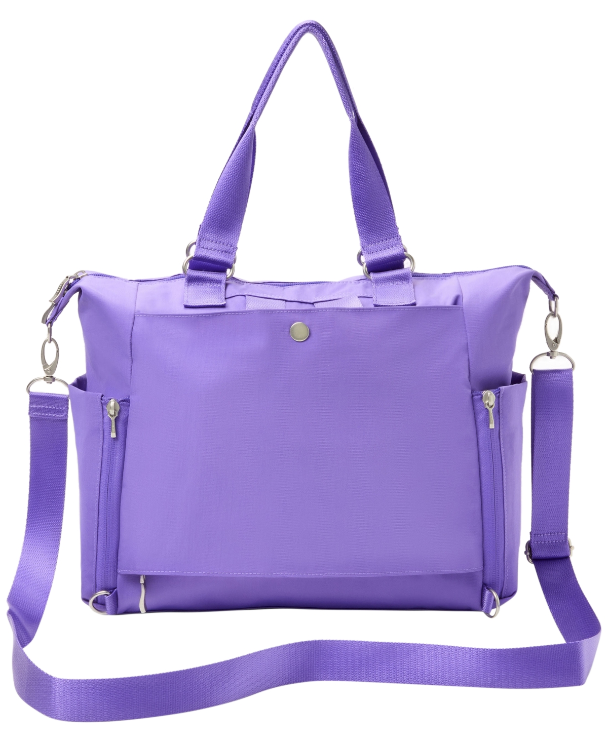 Baggallini Small Size Trifecta Convertible Backpack In Purple