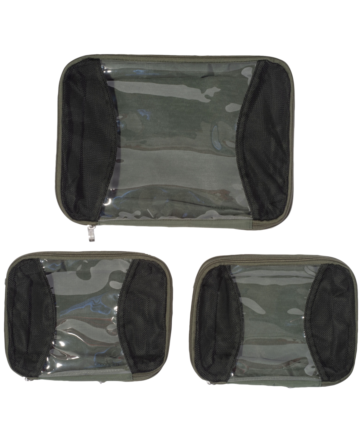 Baggallini Compression Cube 3-piece Set In Green
