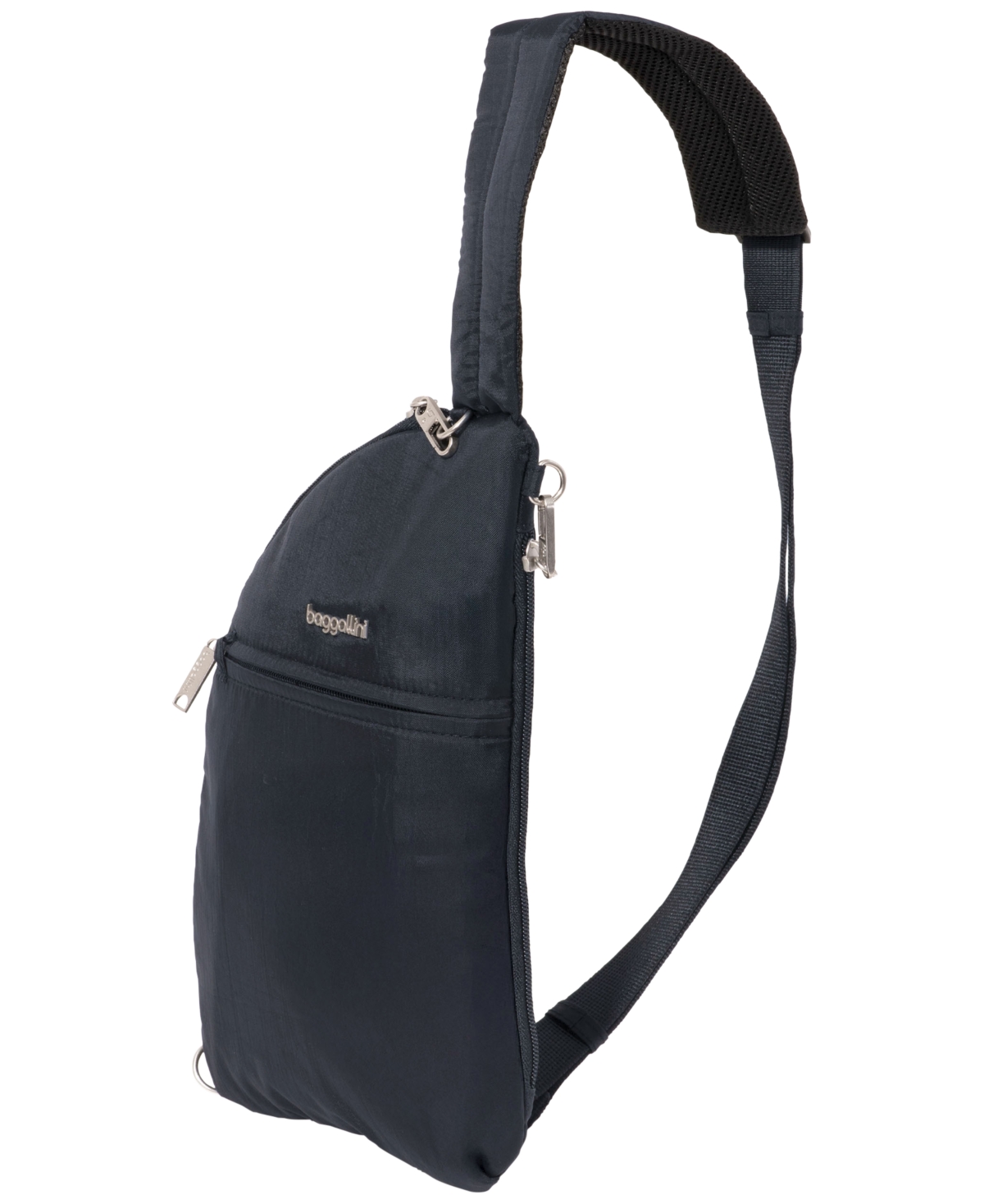 Baggallini Securtex Anti-theft Half Moon Sling In Blue