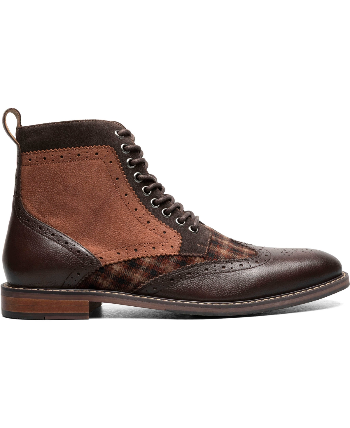 Stacy Adams Men's Finnegan Wingtip Lace-up Boot In Multi