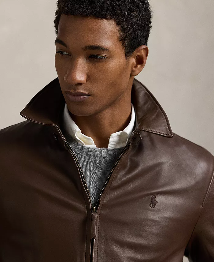 Men's Leather Jacket - thumbnail 3