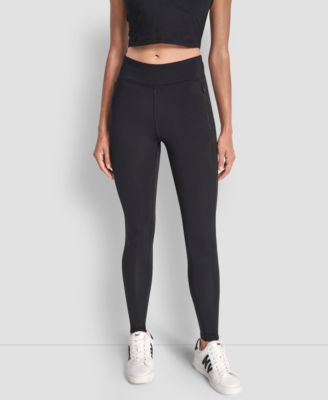 DKNY - Women's High Waist Full Length Leggings