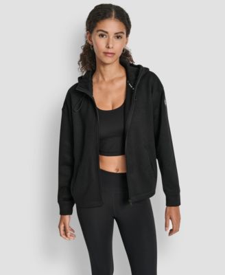 Women's Hooded Neck Zipper Jacket