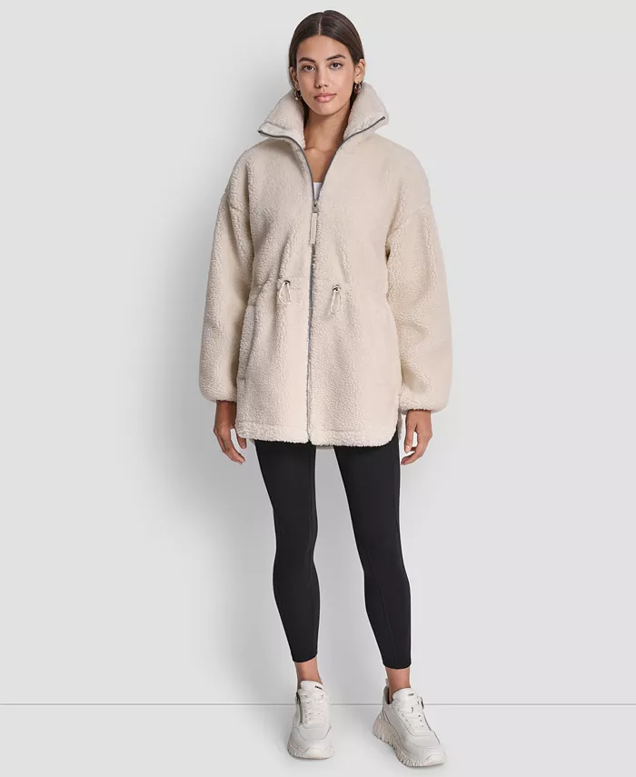 Women's Sherpa Mock Neck Jacket