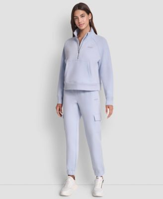 Women's Studded-Logo Cargo Joggers