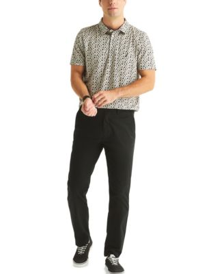 Men's Short-Sleeve Printed Sand Dollar Polo Shirt