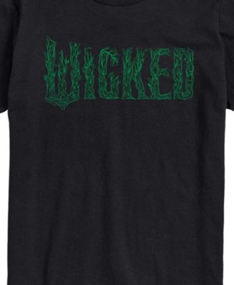 Men's Wicked Part 2 Twisted Tree Branch Logo Graphic Printed Short-Sleeve T-Shirt