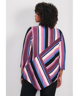 Women's Kaya Asymmetrical Hacci Top