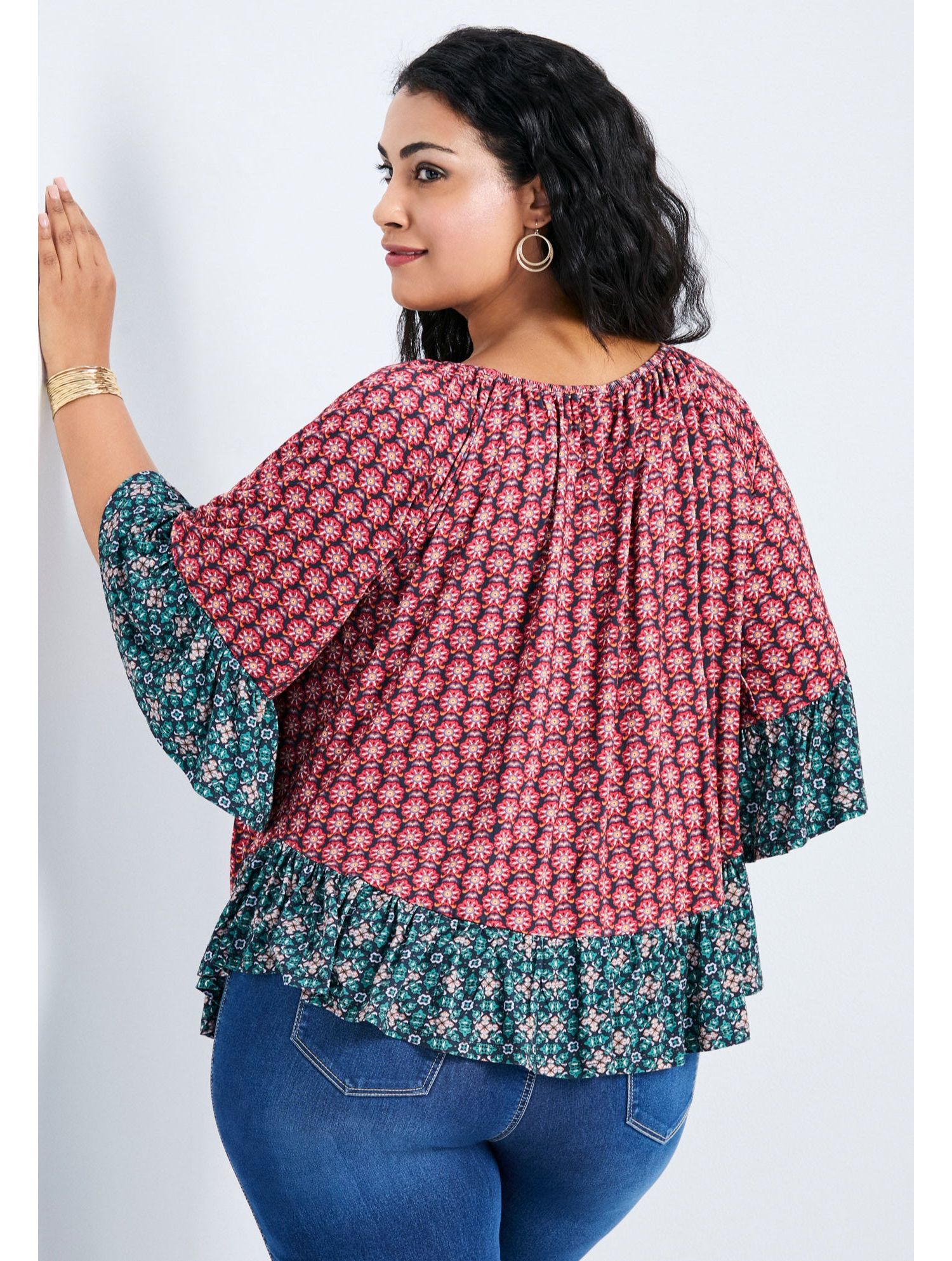 Women's Serenity Ruffle Top