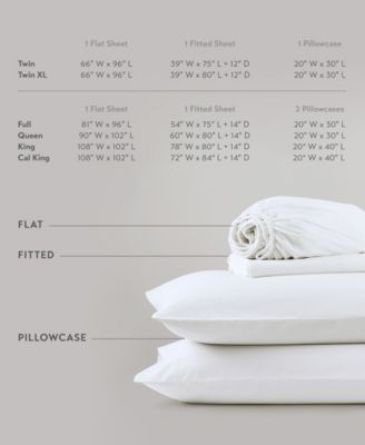 Super 144-Thread Count Cotton 3-Pc. Sheet Set, Twin