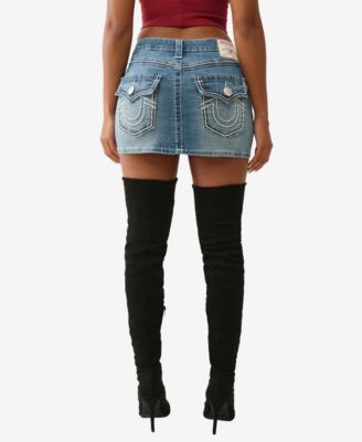 Women's Sadie Rope Stitch Flap Skirt