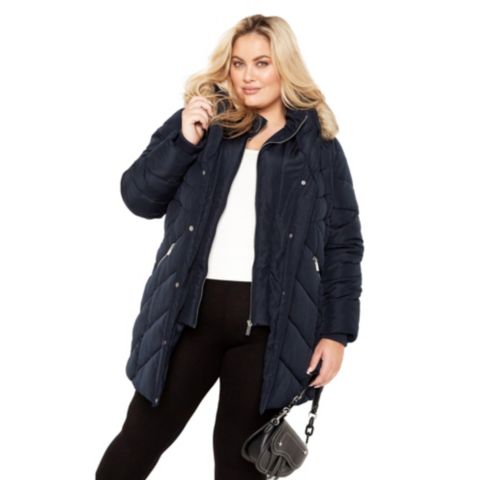 Женские куртки AVENUE Women's Plus Size Abigail Puffer Jacket