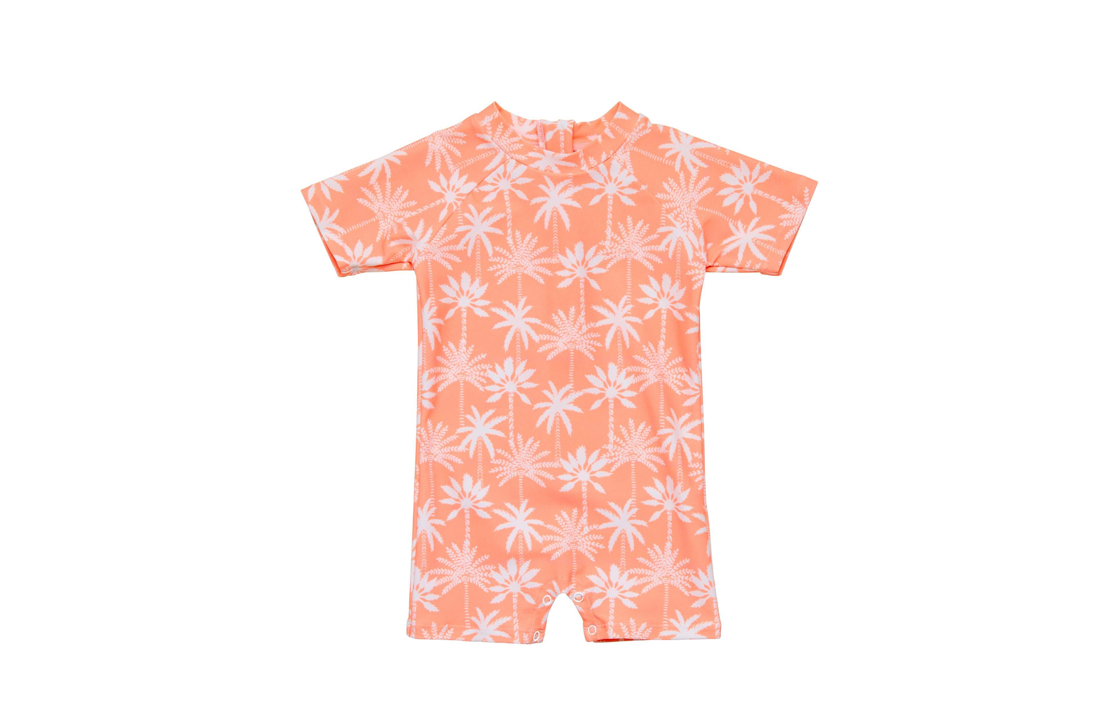 Snapper Rock Baby Boys Cali Palms Recycled Ss Sunsuit