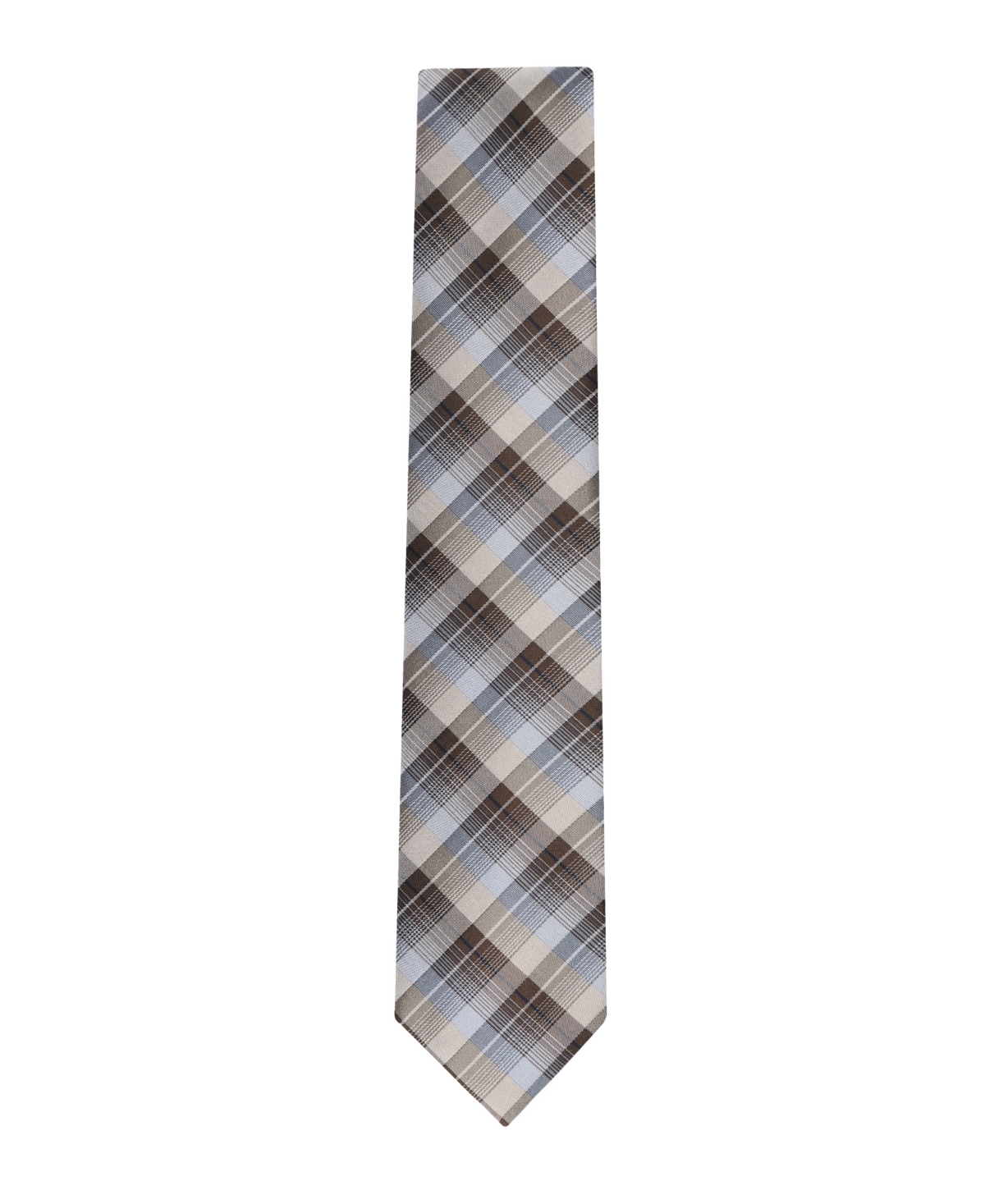 Calvin Klein Men's Brooklyn Plaid Tie In Multi