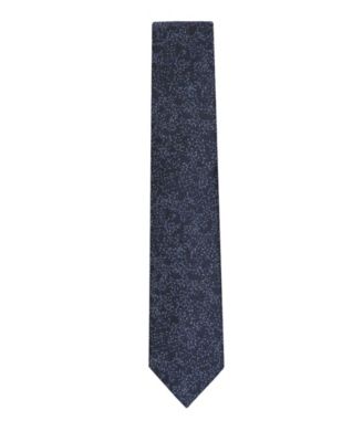 Men's Jean Floral Pattern Tie