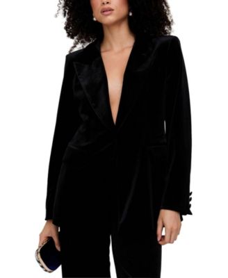 Women's Valerie Tailored Velvet Blazer