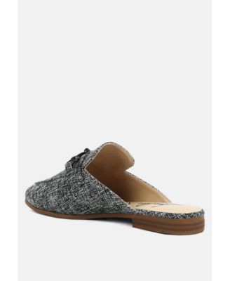 Womens Akua Horsebit Embellished Loafers