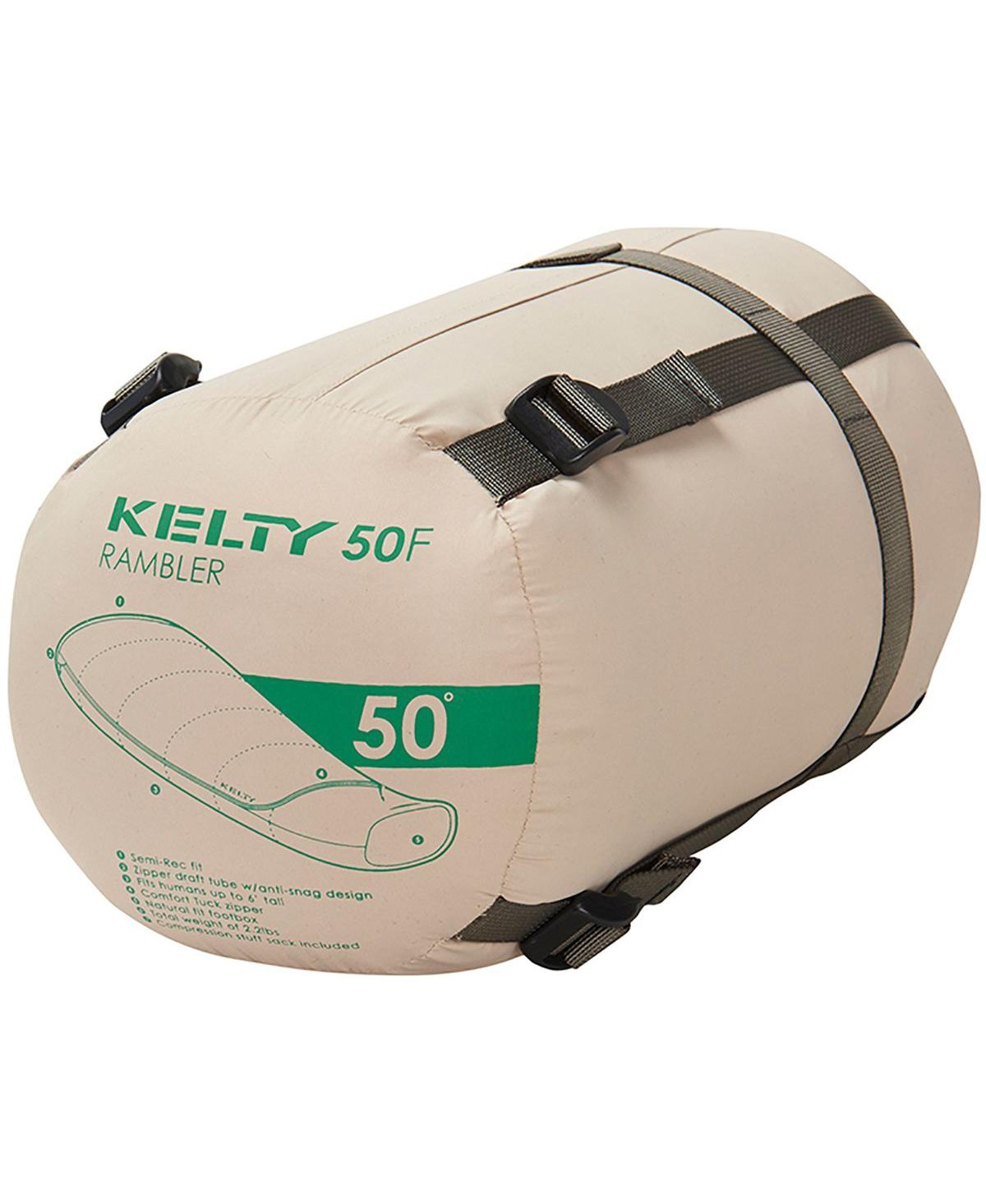 Kelty Rambler 50 Sleeping Bag: 50F Synthetic 55 to 30 Degree Synthetic Bags