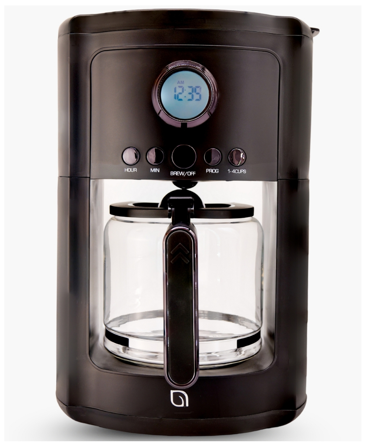 Willow Kitchen 12 Cup Coffee Maker – Programmable Brewing Options with Timer, Beautiful Design, Glass Pot