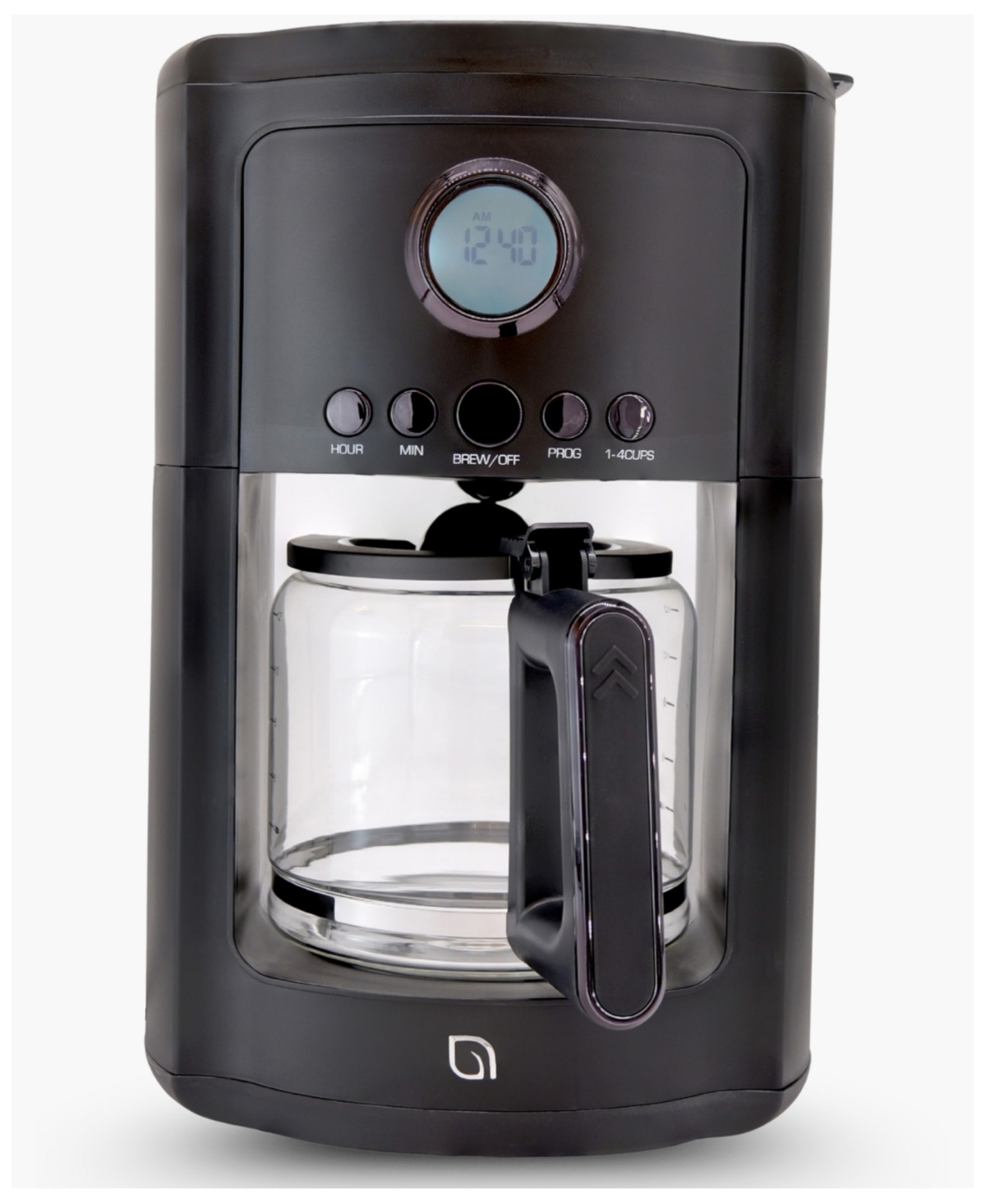 Willow Kitchen 12 Cup Coffee Maker – Programmable Brewing Options with Timer, Beautiful Design, Glass Pot
