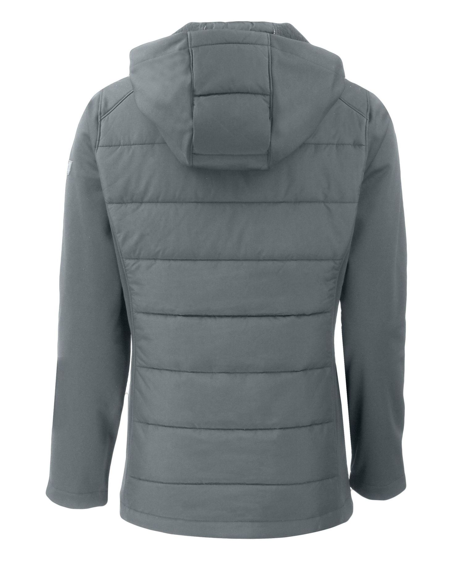 Women's Cutter and Buck Evoke Hybrid Softshell Full Zip Hooded Long SleeveJacket