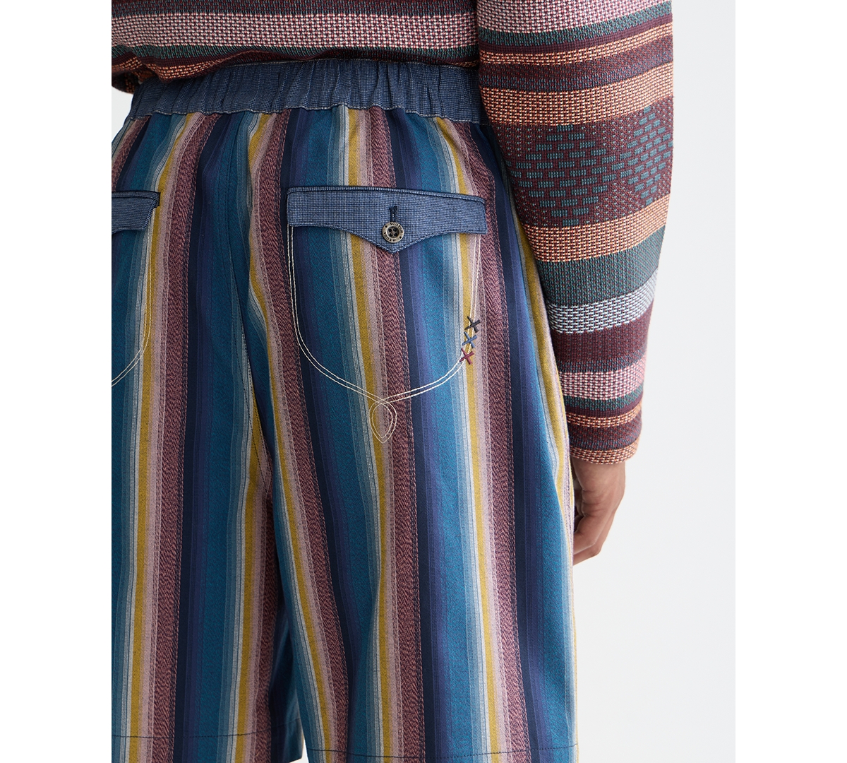 Scotch & Soda Men's Striped Shorts