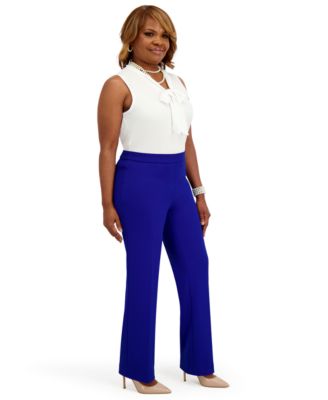 Women's Sleeveless Tie-Neck Top