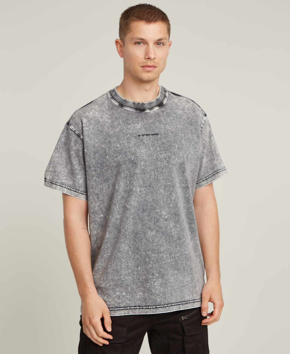 G-Star Raw Men's Washed Loose Fit T-Shirt