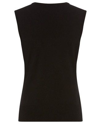 Women's Rib Knit Shell with Sequin Detail