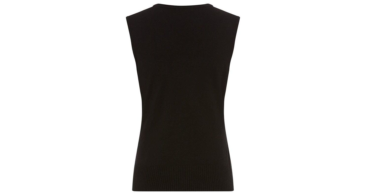 Women's Rib Knit Shell with Sequin Detail