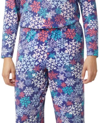 Women's Waffle Fleece Pajama Set