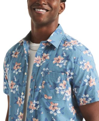 Men's Printed Short-Sleeve Shirt