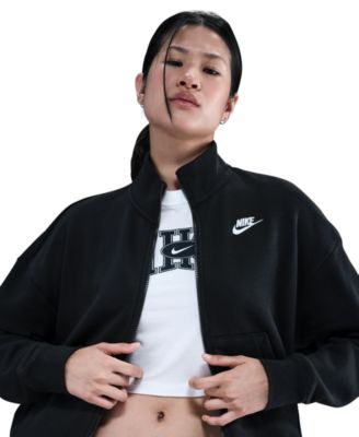 Women's Club Fleece Loose Track Jacket