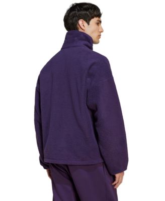 Men's City Tech High-Pile Fleece Full-Zip Sportswear Track Jacket