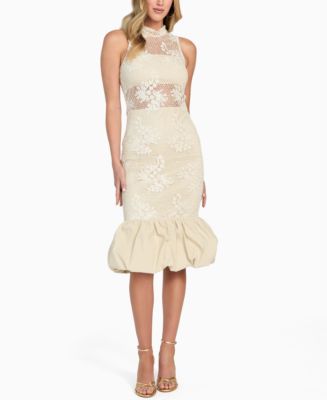 guess new years dresses Guess Dress 'VIDA' female White plain colored size 4