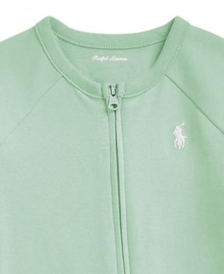 Baby Interlock Footed Long-Sleeve Coverall