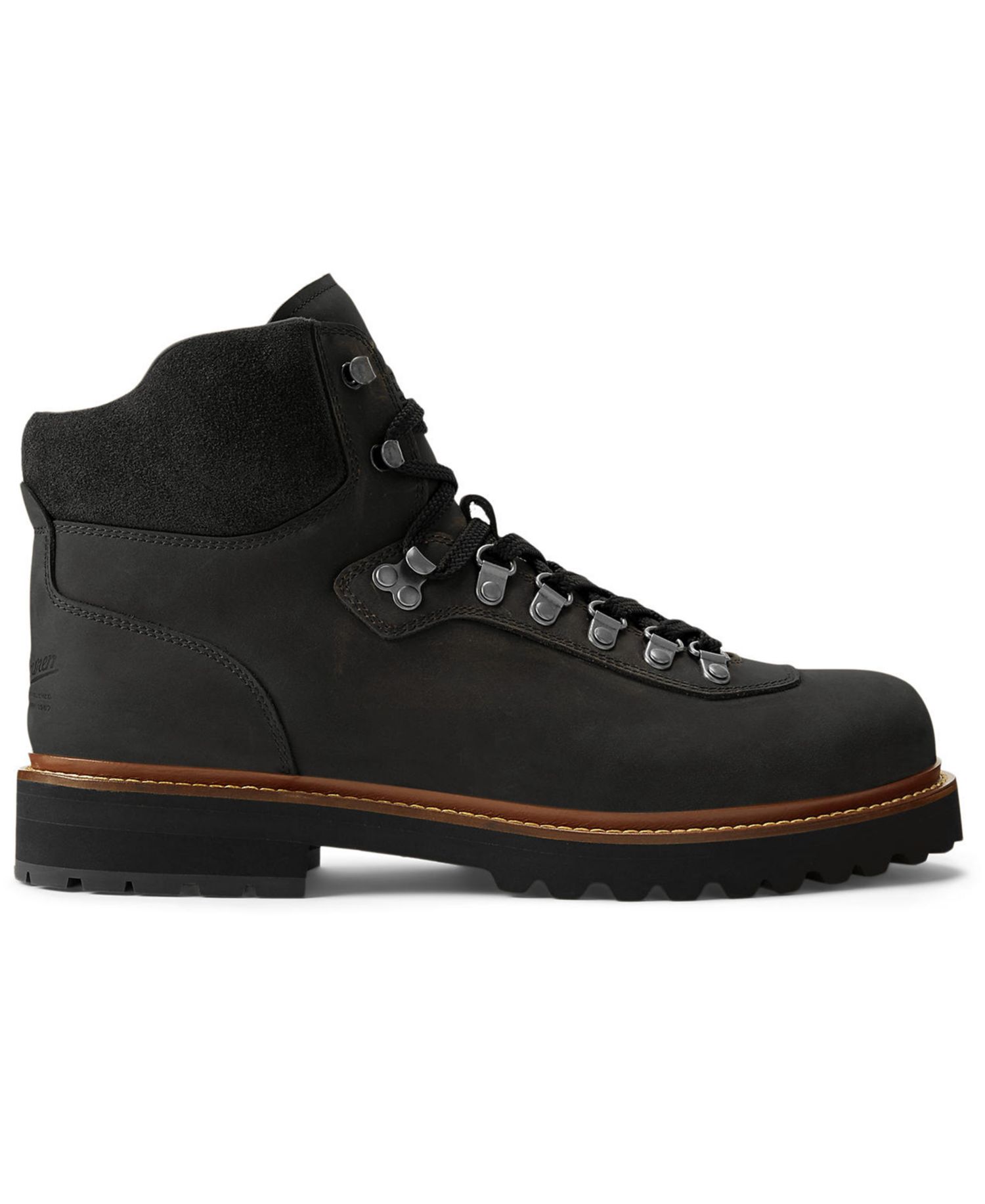 Men's Round-Toe Mid-Cut Boots