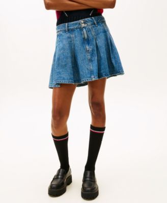 Women's Pleated Mini Skirt