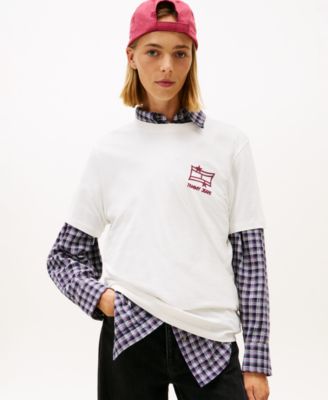 Tommy Jeans - Women's Relaxed Graffiti Logo T-Shirt