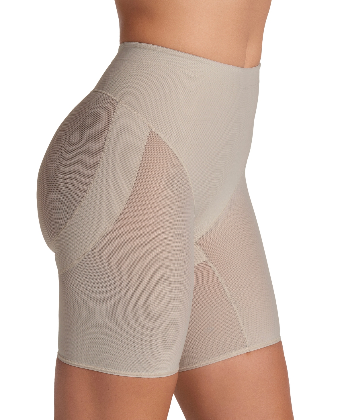 Leonisa Women's Firm Compression Butt Lifter Shaper Shorts