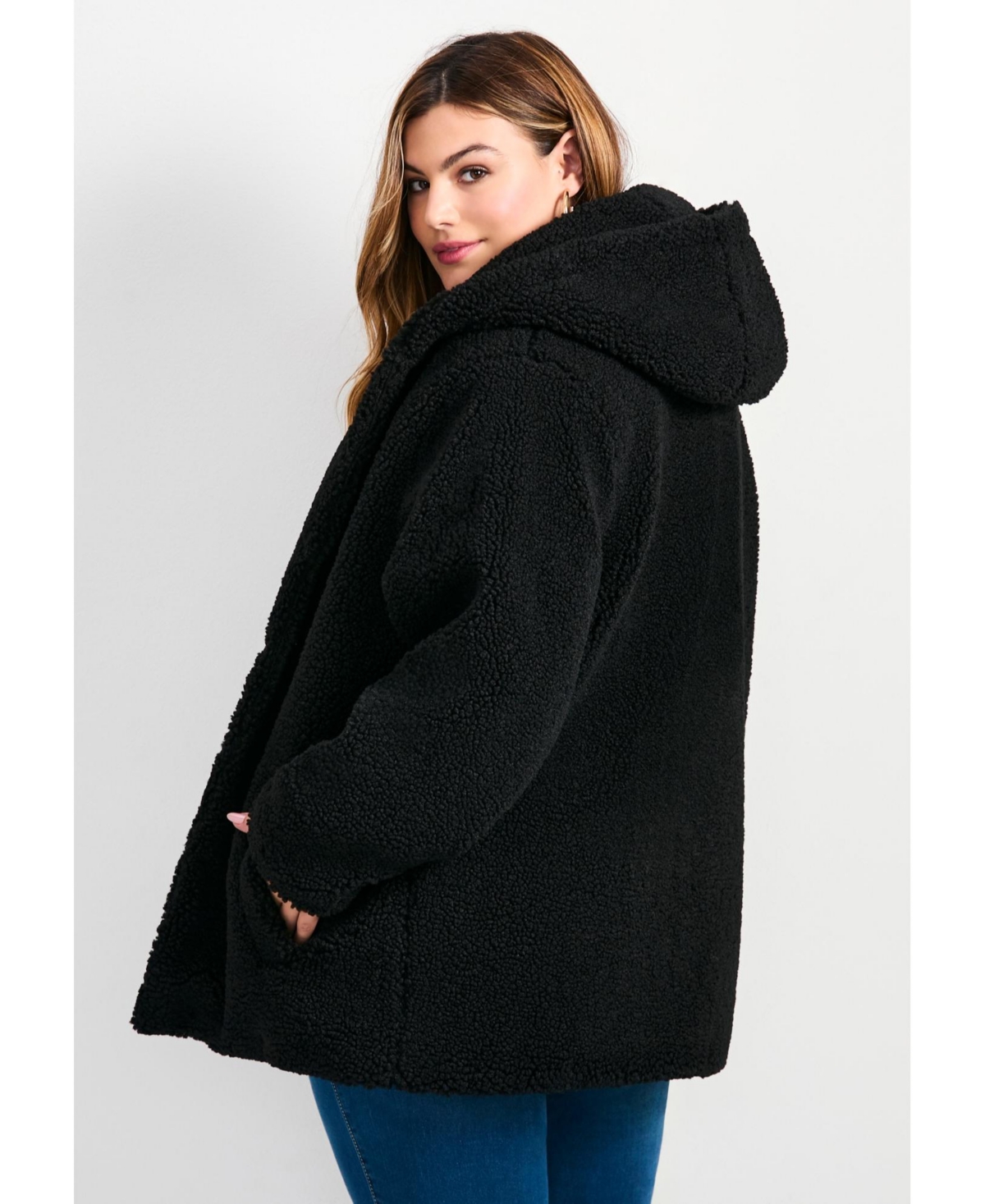 Avenue Women's Teddy Hooded Jacket
